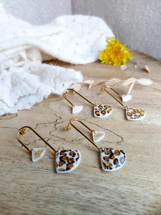 Boucles d&#039;oreilles &quot;Équilibre&quot; graou