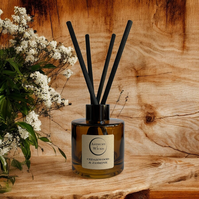Cedarwood & Jasmine Reed Diffuser ~ 100g