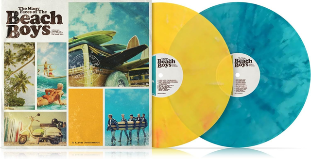 Various Artists - THE MANY FACES OF BEACH BOYS (2 LP Marble/Cyan)