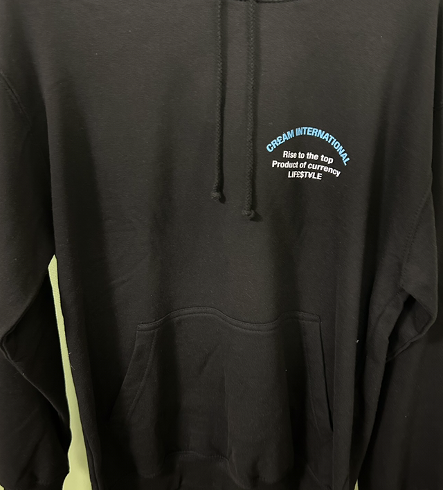 CR£AM Hoodie - Black -  Size Medium - 210
