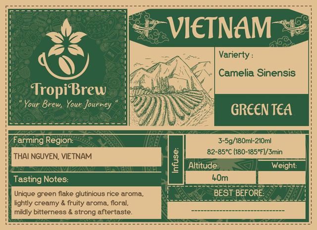 Vietnam Green Tea (Thai Nguyen)