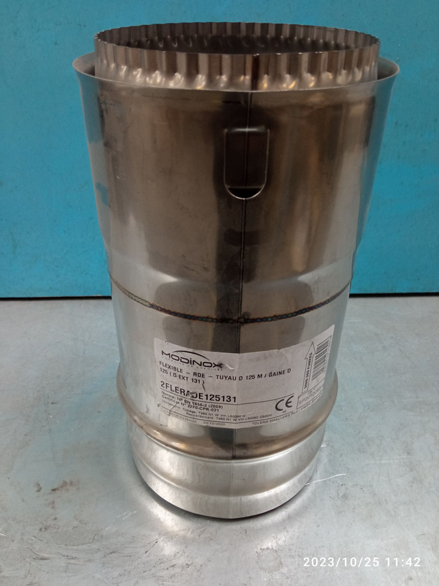 Flexible - Rde - Tuyau D 125 M  Gaine D 125 ( D Ext 131 ) - 2FLERADE125131 