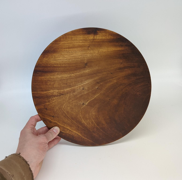 Grande assiette en Noyer 