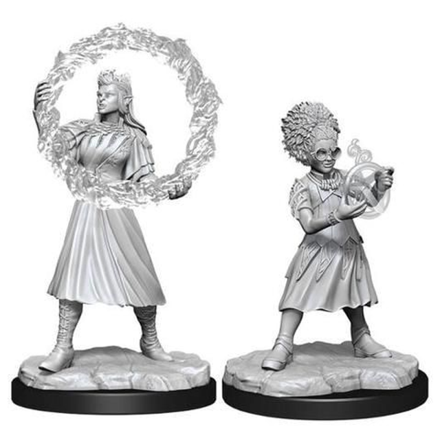 Magic The Gathering: Rootha & Zimone Unpainted Miniatures