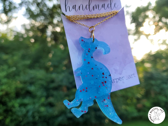 &quot;The Dino Dude&quot; Necklace