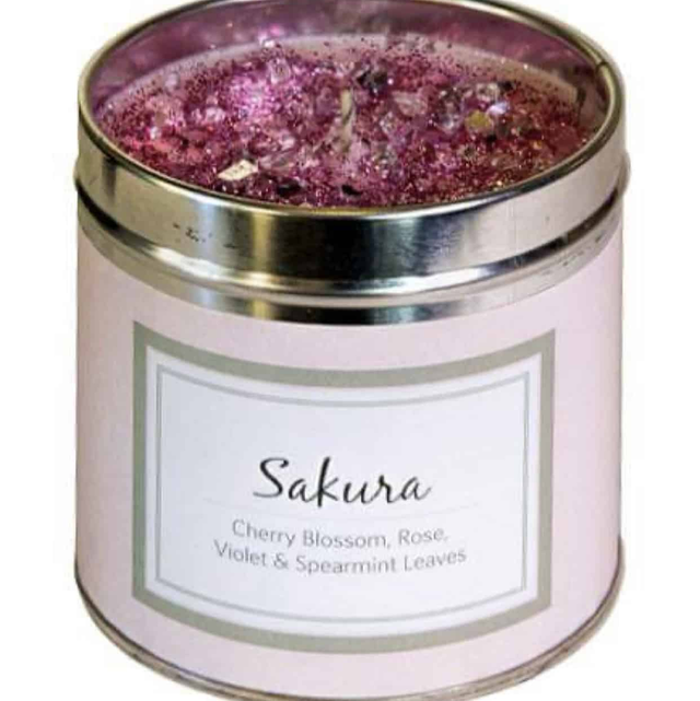 Sakura candle