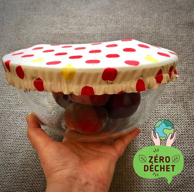 Couvre-plat lavable réutilisable