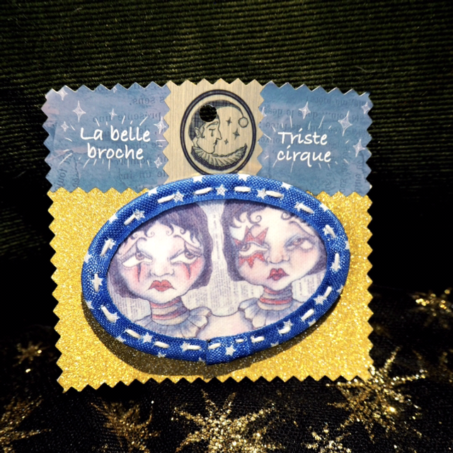 Le spectacle jumelé - Broche