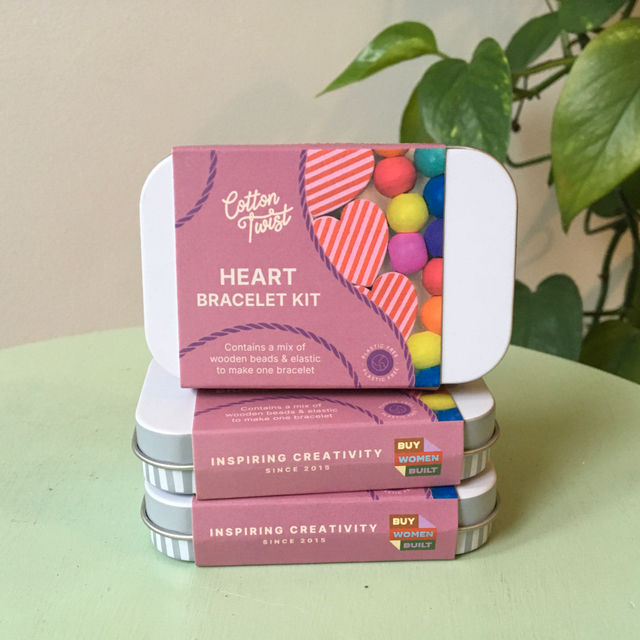 Cotton Twist ~ Heart Bracelet Kit