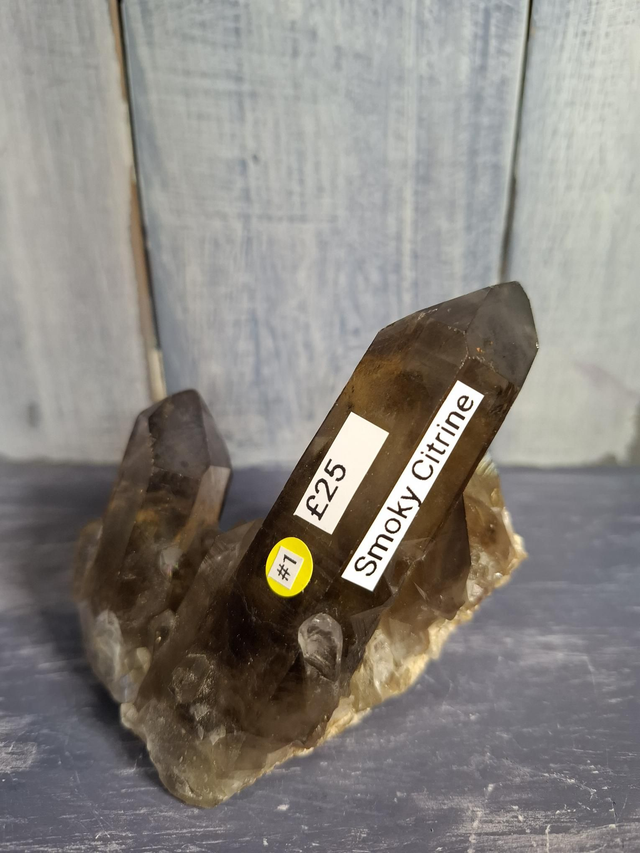 Smoky Citrine Cluster #1