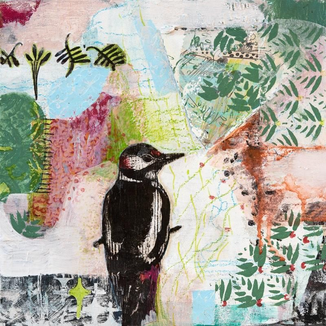 Woodpecker print      2 sizes