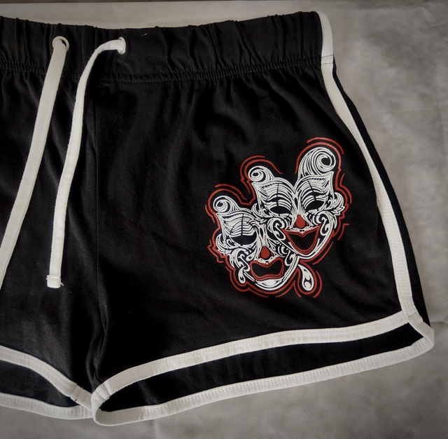 Short rétro "Smile & Cry 1"