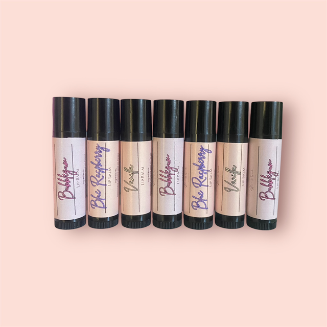 Lip balms - hydrating - flavoured  
