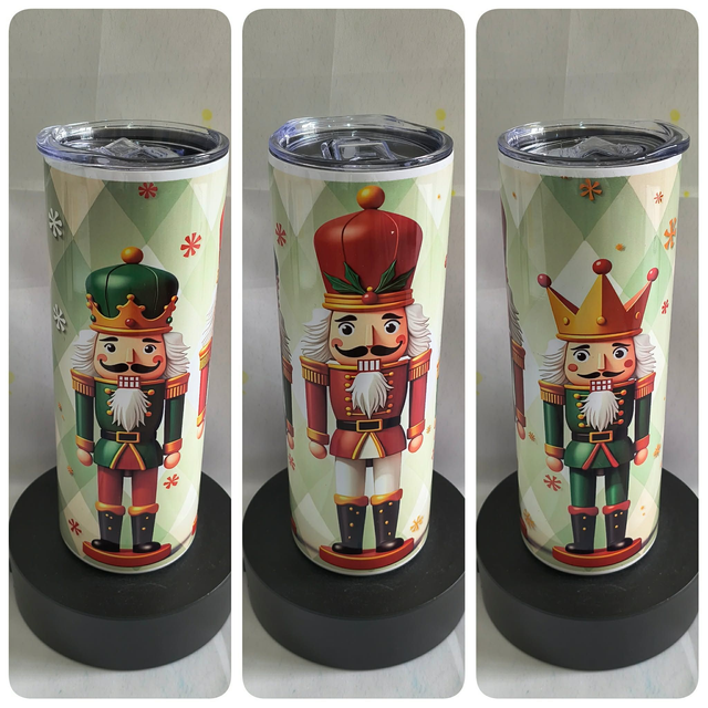 Noël tumbler thermos casse noisette