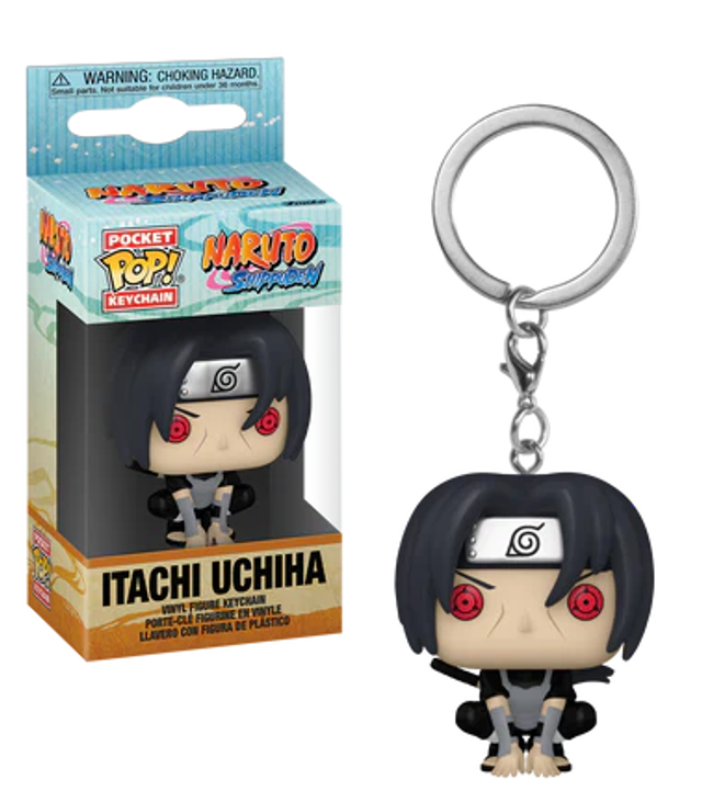👁️🗨️Pocket Pop Keychains – NARUTO SHIPPUDEN - Itachi Uchiha (Moonlit)🌑