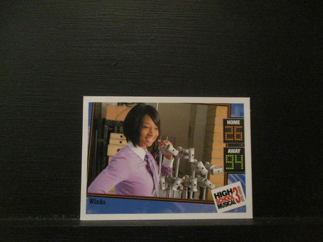 Winks - Action Card High School Musical 3 Senior Year Original Trading Card