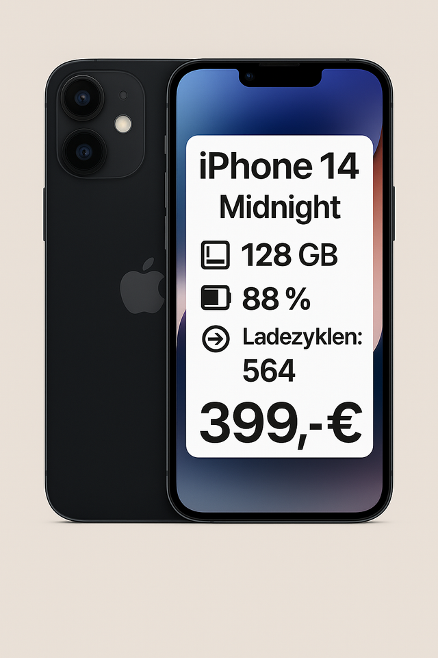 iPhone 14 – 128 GB – Midnight