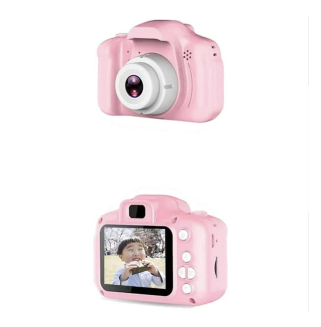 Cámara digital para niños color rosa