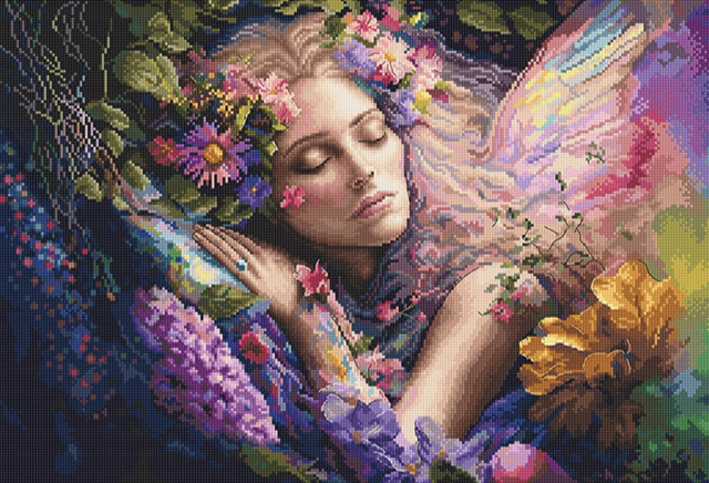 Bed of Flowers by Letistitch 