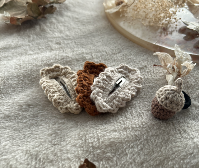 Barrette chêne (1 pièce)