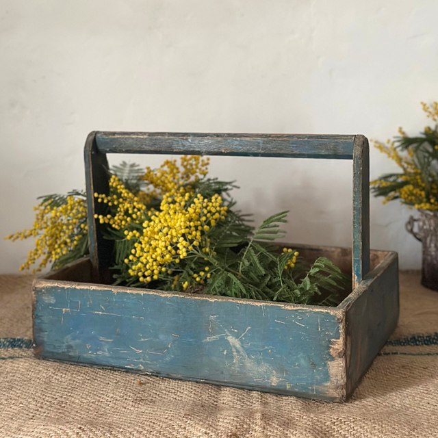 la caisse d'atelier en bois