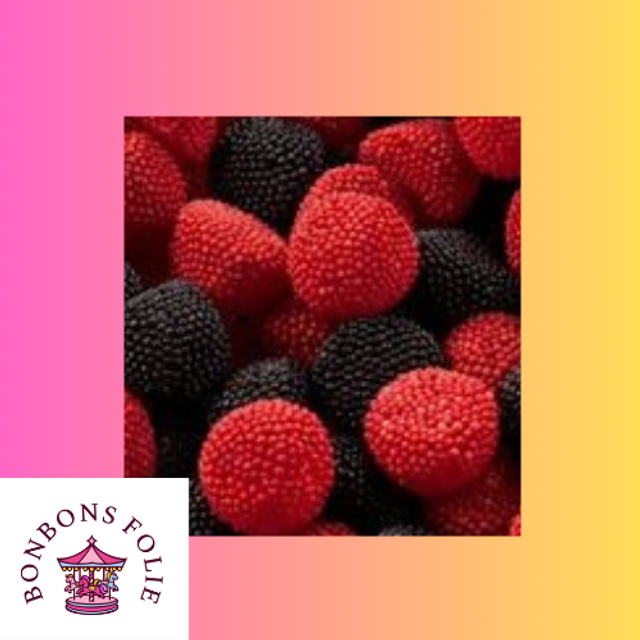 Mûres et framboise 150g