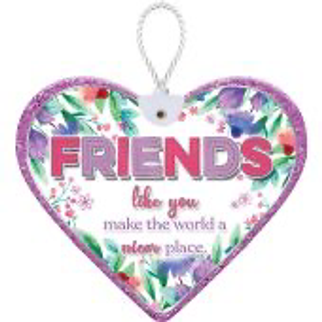 Heartfelt Friends Like You Ceramic Heart Only £4.99