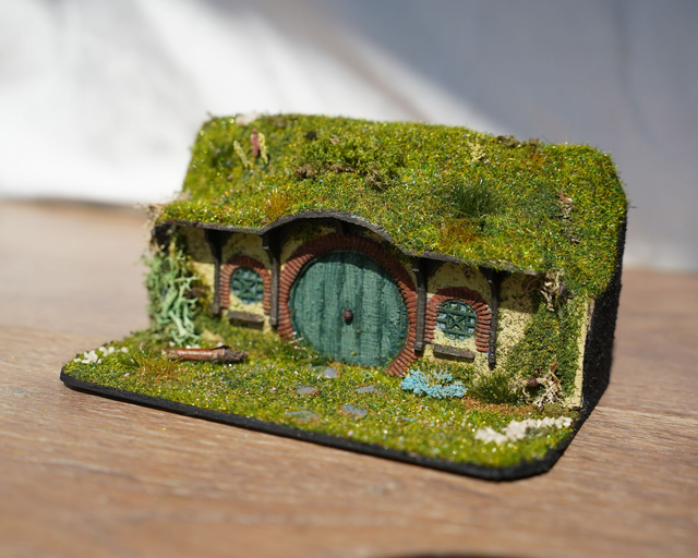 Hobbit Hole Diorama  