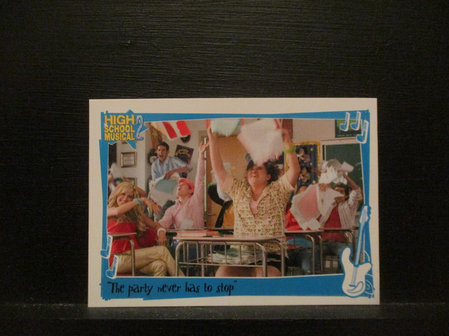 High School Musical 2 Original Trading Card #37