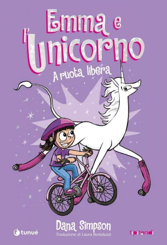 Emma e l’Unicorno – A ruota libera - di  Dana Simpson