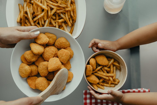 Chicken Nugget (4 Pcs) Meal