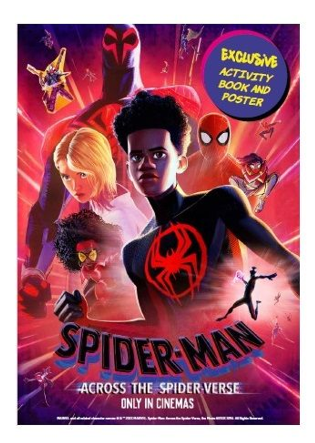 Free* Spider-man: Across the Spider-verse Booklet/Poster (* Free postage)