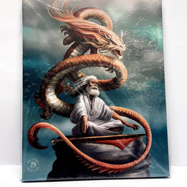 Anne Stokes Art - The Hermit Hanging Canvas Print