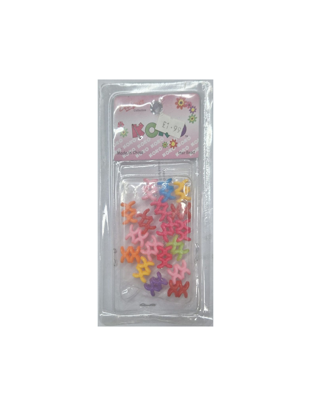 Hair accessory flower beads