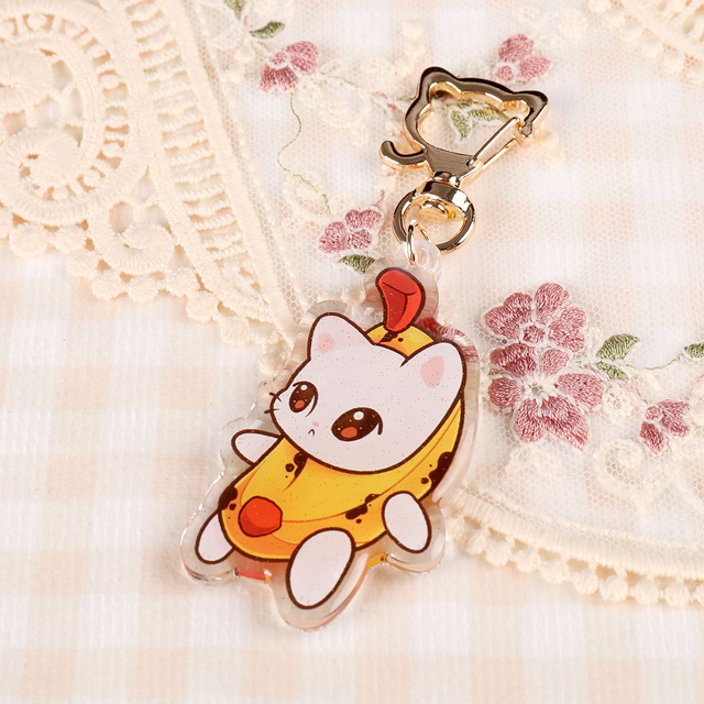 Banana Cat | Acrylic Charm