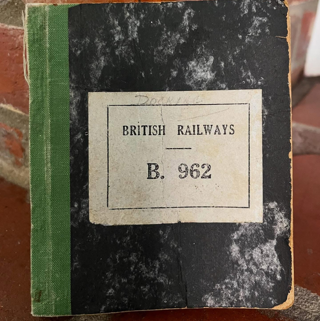 1950’s/ 60’s British Railways Chains & Slings Book - DOCKING, NORFOLK