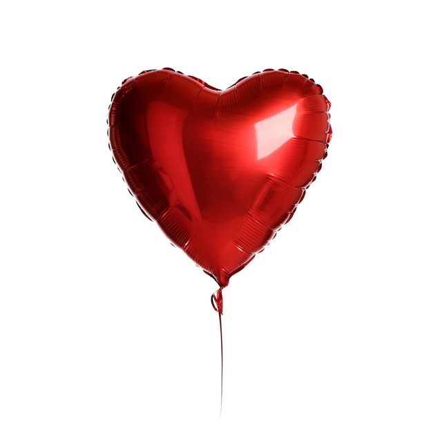 Red Heart Balloon