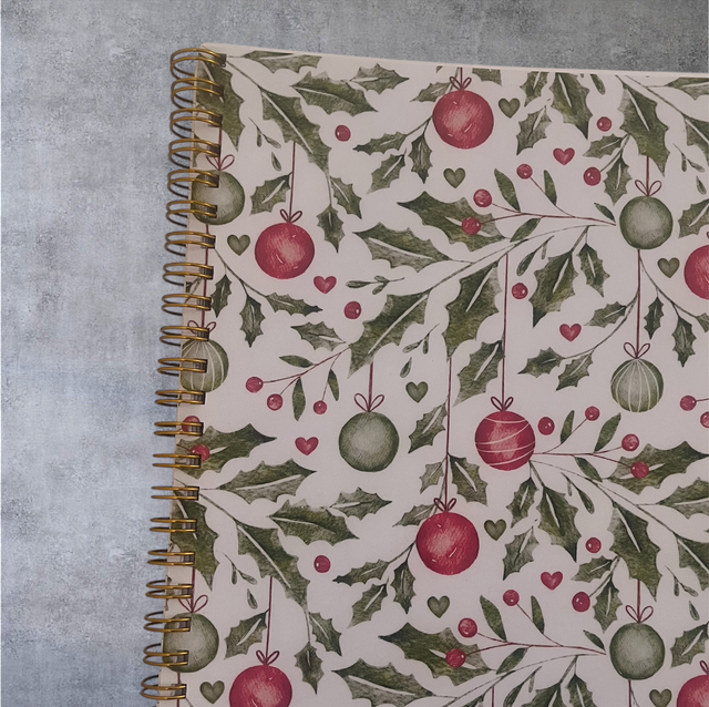 Baubles of Joy – A5 Festive Notebook