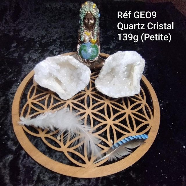 Géode Quartz * env 7cm