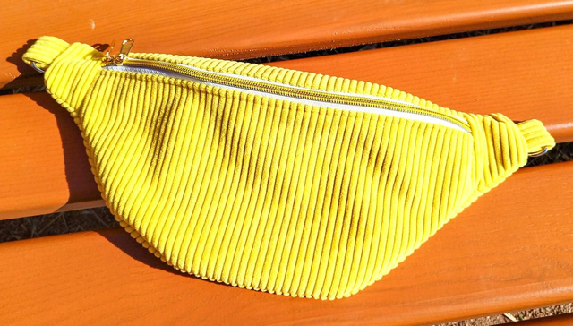 Sac banane jaune 