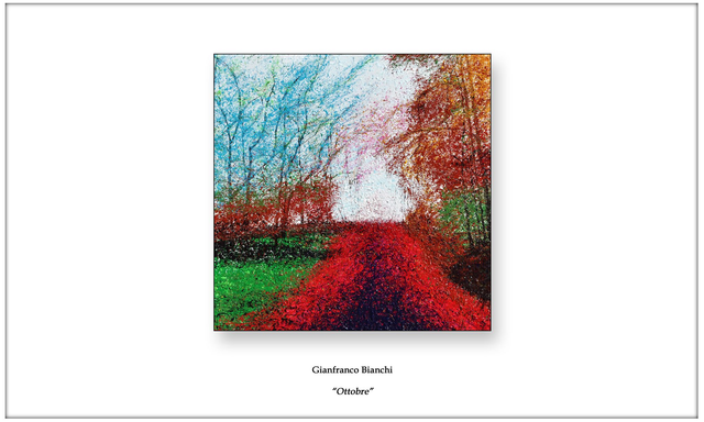 Litografia "Ottobre"