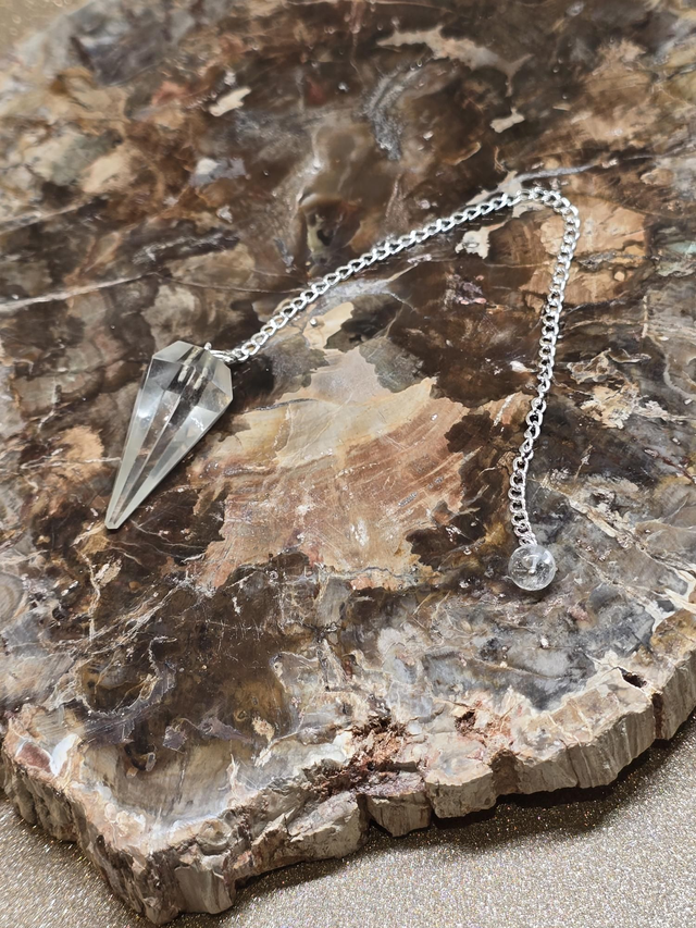Cristal de roche pendule 