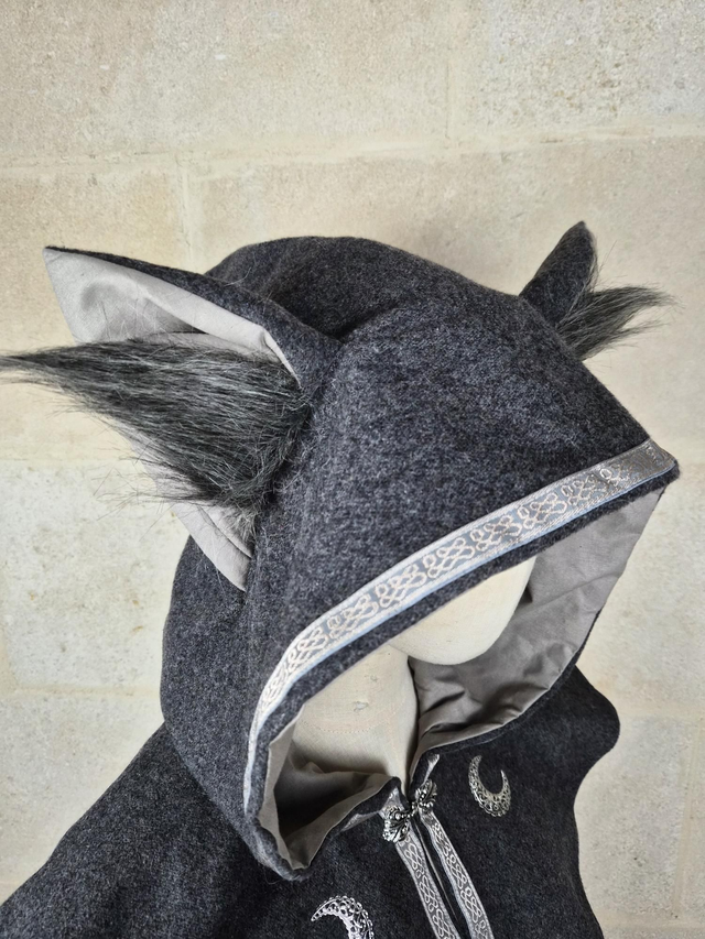 Capuchon Loup à oreilles