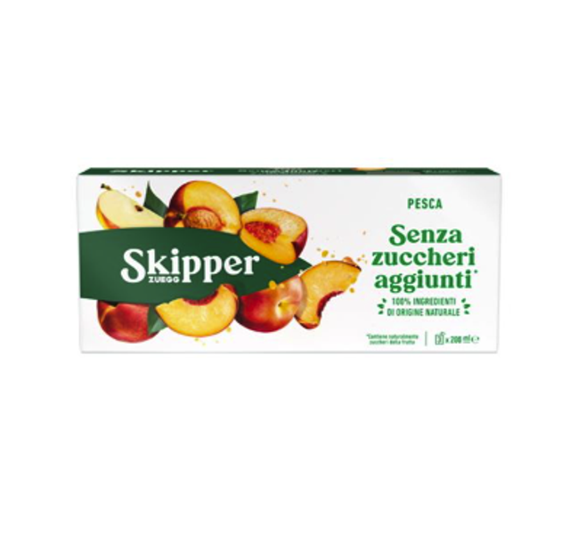 Skipper - Őszibaracklé - Hozzáadott cukor nélkül 200ml x3