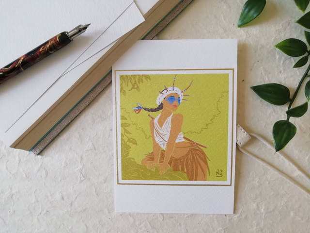 Carte Signe Zodiaque A5 et A6 - Capricorne