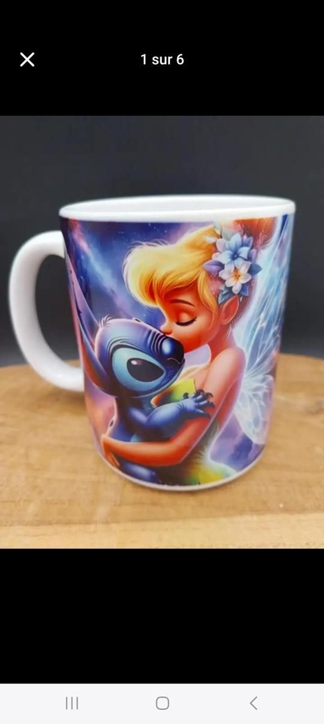 Mug Stitch et la fée Clochette