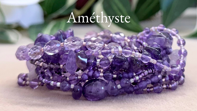 Bracelet | Améthyste - Reliefs 3