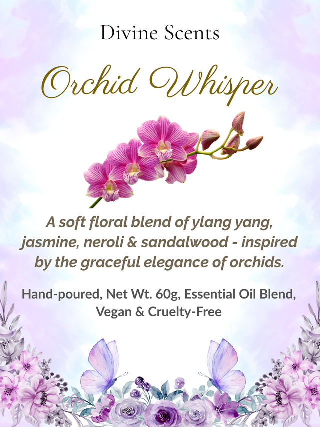 Orchid Whisper wax melt