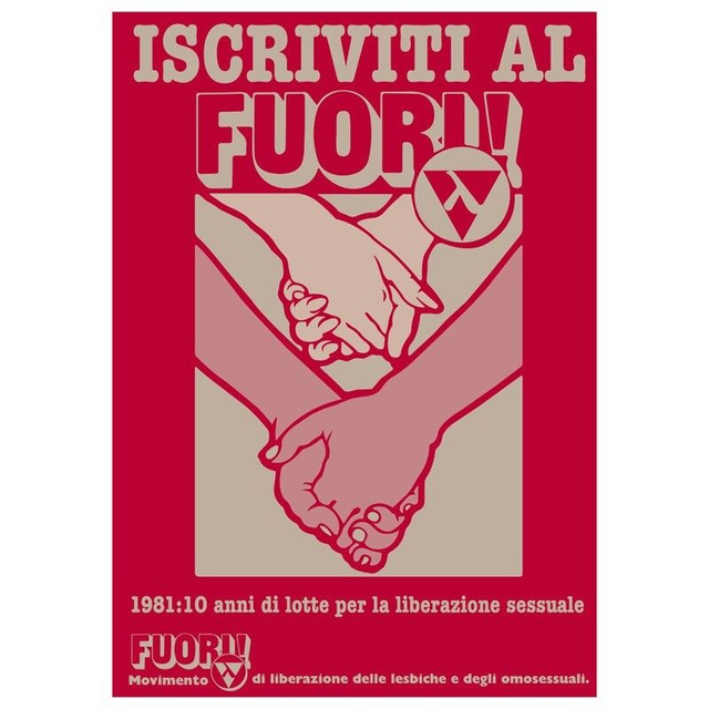 POSTER “FUORI” (1981) – CON DONAZIONE DI ALMENO €25