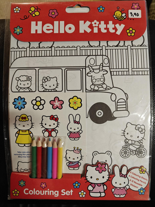 Hello Kitty värityssetti